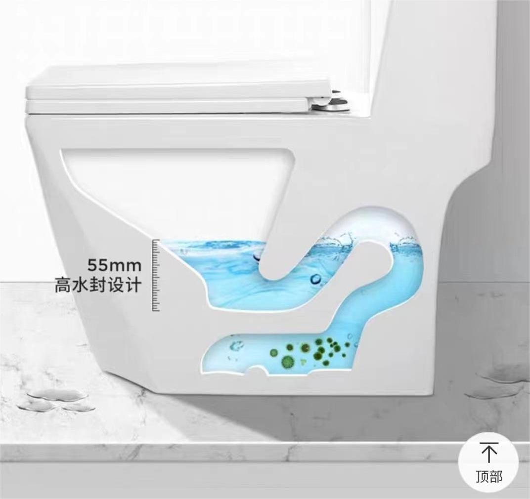 popular in the market diamond design sanitary ware ceramic  one piece wc bowl commode toilet