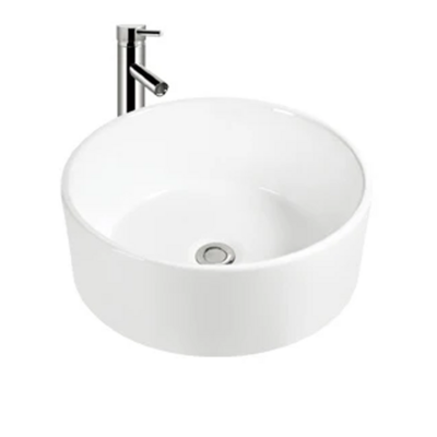 factory wholesale Ceramic Hand Wash Basin Sink Bathroom Wash Basin Round Ceramic Table Top Basin