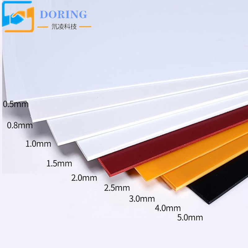 Custom Good Price Hard Acrylic Plastic Sheet Extrusion Eco-friendly Abs Plastic Sheet For Thermoforming