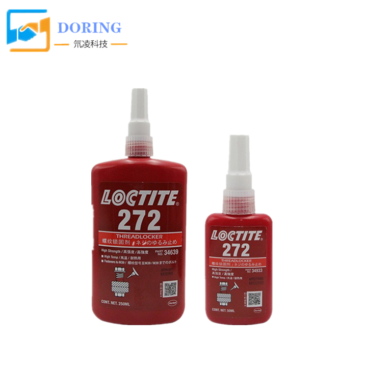 Henkel Loctile 272 thread locking adhesive anti loose curing fast medium strength anaerobic adhesive removable fastening agent