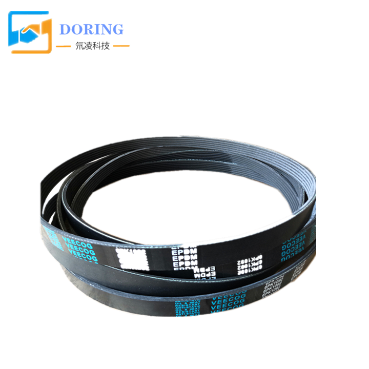 Ribbed rubber Belt 3pJ 4pJ 5pJ 6pJ 7pJ 8pJ 9pJ 10pJ 12pJ 24pJ 36pJ Poly V Belt Pk Belt