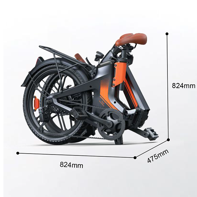 Wholesale bicycle 250w hub motor rattan e-bike tailg sample e folding electric bike 1000w fat tire ebike 2023