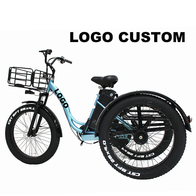 500w tricycles cargo bike pedicab electric rickshaw 3 wheel electric scooter for adult tricycle