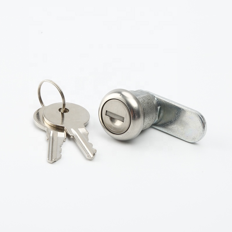 High security zinc alloy Factory Price Flat Key Cylinder Mailbox Cam Lock with CH751 key