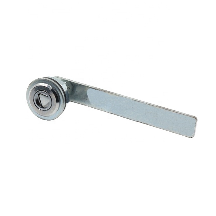 Quarter turn cam lock triangle lock key cam latch for elevator landing door and locksmith MS816