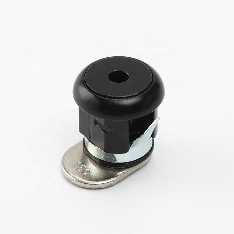 Hot sale factory price black color zinc alloy die casting wafer tumbler cam lock for file control cabinet