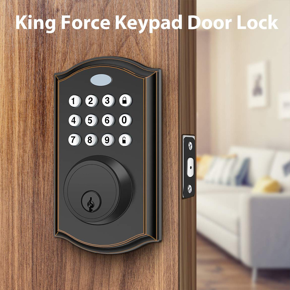 Smart keypad deadbolt lock manumfacturer