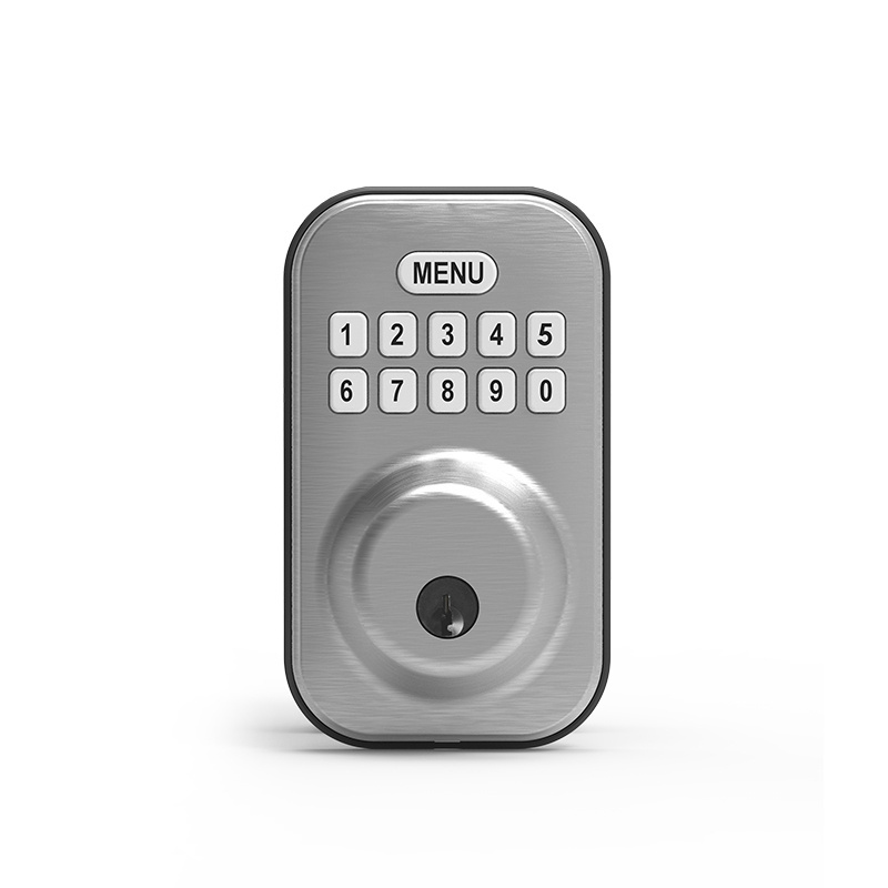 Electronic smart keypad combination digital deadbolt door lock with keys for American Door