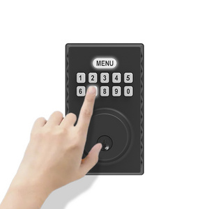 Huili Lock factory whole sale Touch-Screen Keypad Smart Electronic Classical Outdoor Deadbolt Door Lock