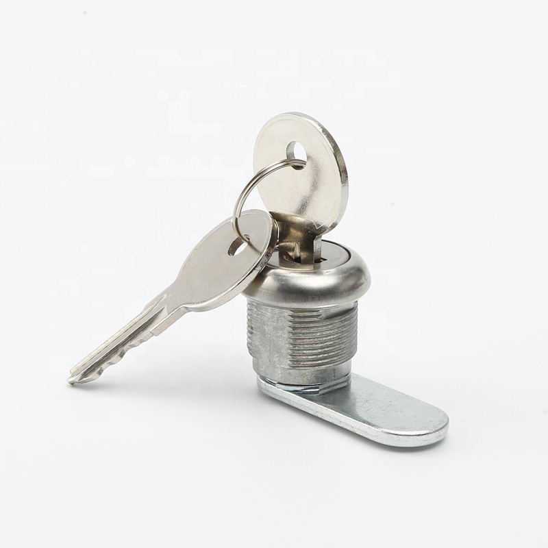 High security zinc alloy Factory Price Flat Key Cylinder Mailbox Cam Lock with CH751 key