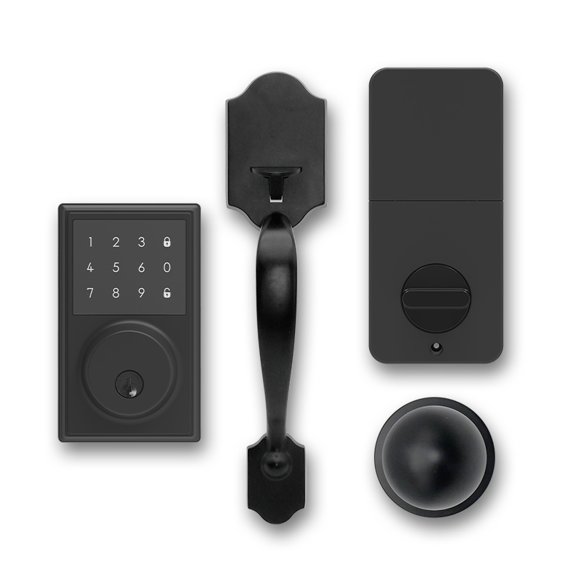 Factory price hot sale keyless entry smart lock deadbolt touchscreen keypad lock set with OEM SERVICE