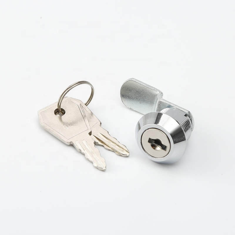 Factory Price chrome plating zinc alloy small mini cam lock for cabinet