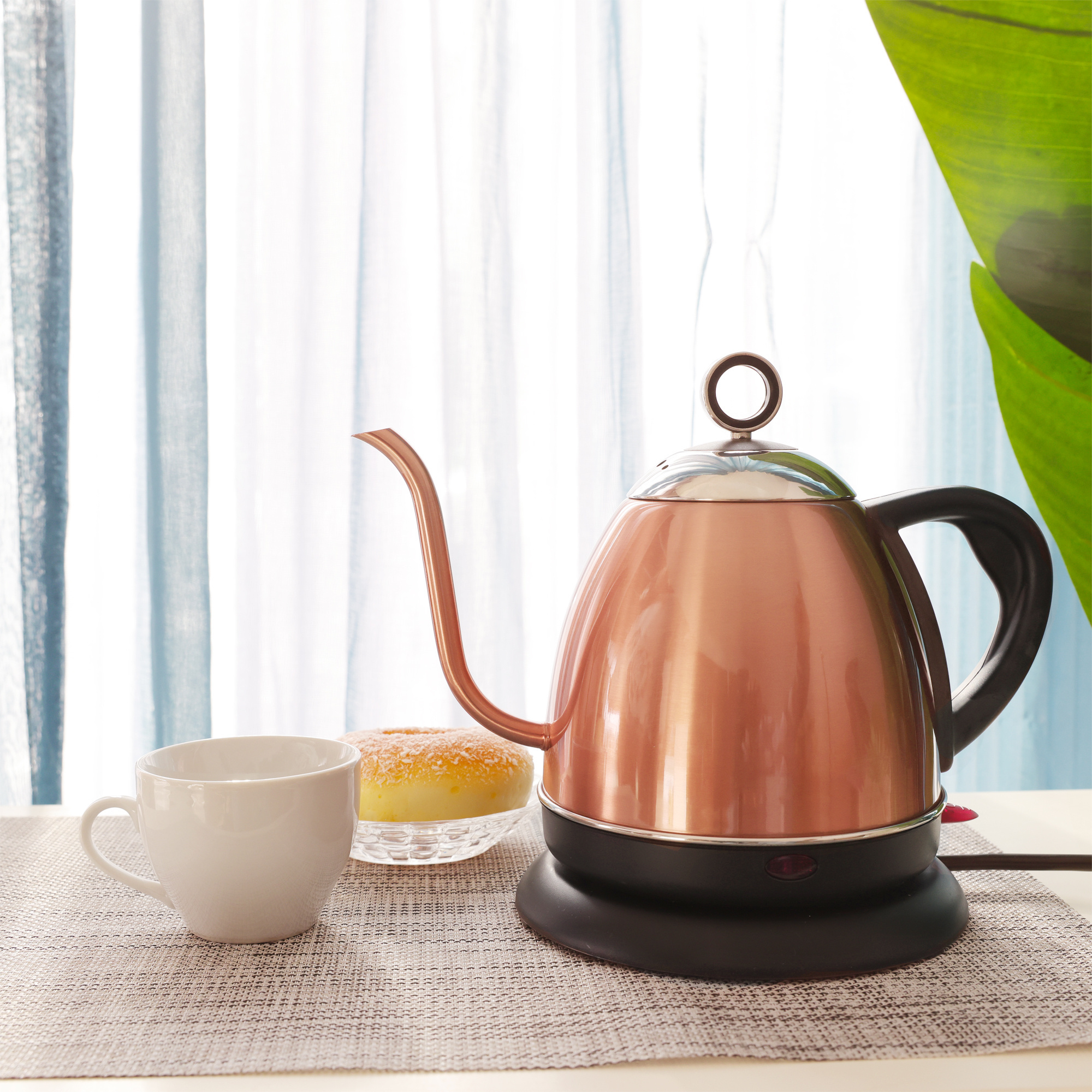 Long Gooseneck New 1.0L Electric Kettle Japanese Tea Water Kettle Premium Electric Kettle with Stylish Design