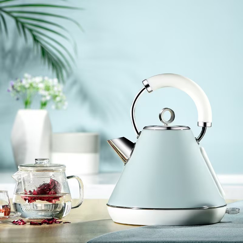 HUINING 1.8L 304 Stainless Steel Hotel Electric Kettle Custom Wholesale Quick Boiling Premium Coffee & Tea Kettle