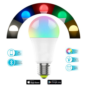 1/2/4 Pack Led Smart Bulb 9w Wifi  Rgb Color Changing Dimmable Led Light Bulb Alexa Home Voice Control LED Smart Bulb