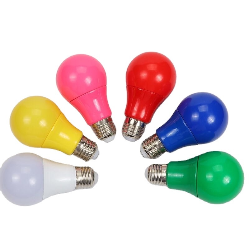 Holiday lighting G45 E27 5w multi color globe shape lamp mini LED festoon light bulb