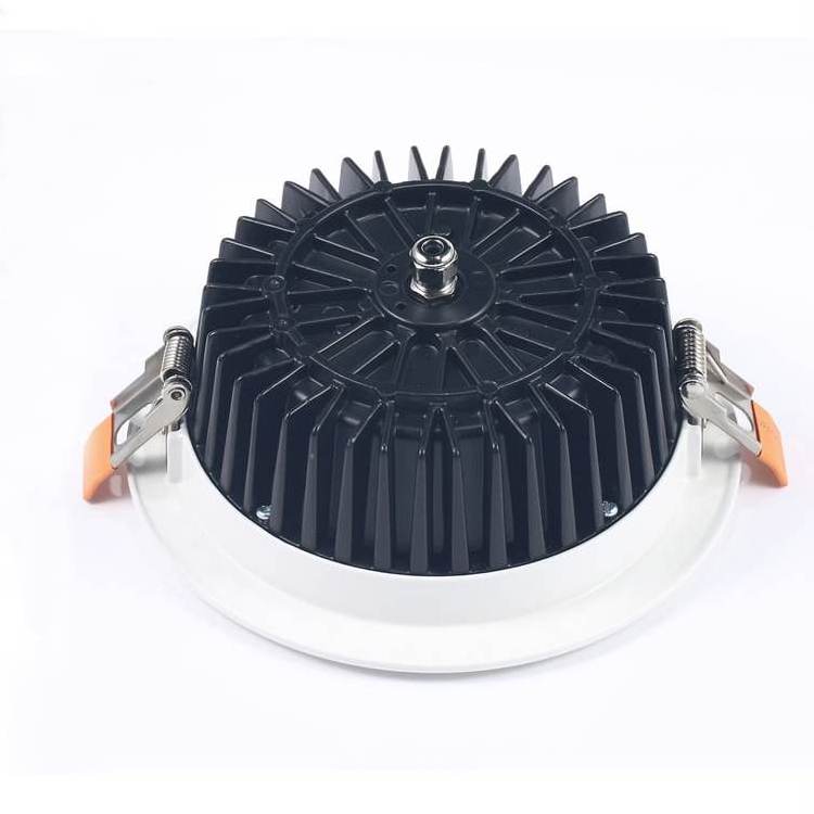 15w 20w 30w Round Recessed Led Downlight IP65 Die-casting Aluminum Warm White Cob Downlight