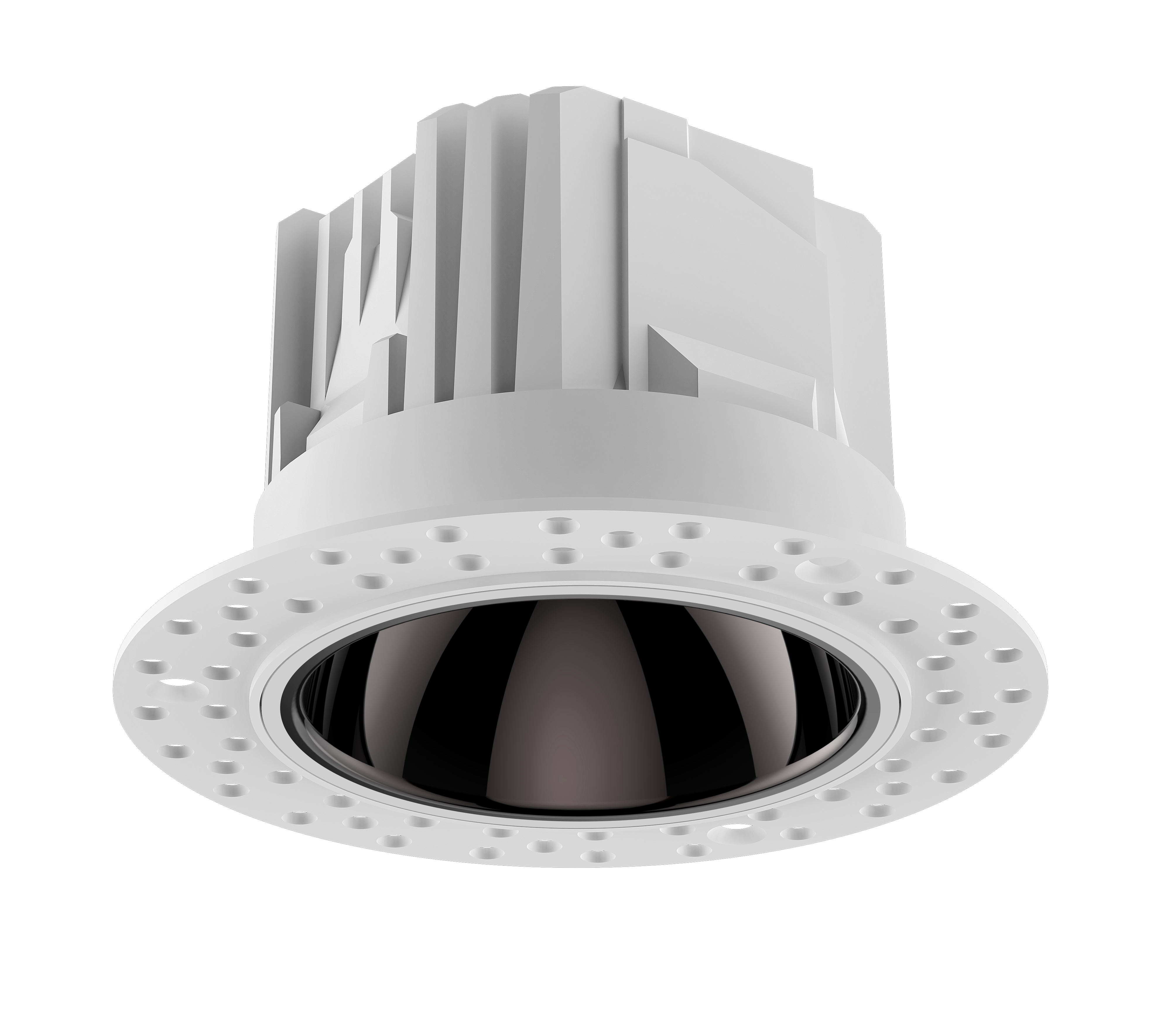 OEM Service 12w Pre-embedded Down Light Trimless Anti-glare Aluminum Led Recessed Downlight