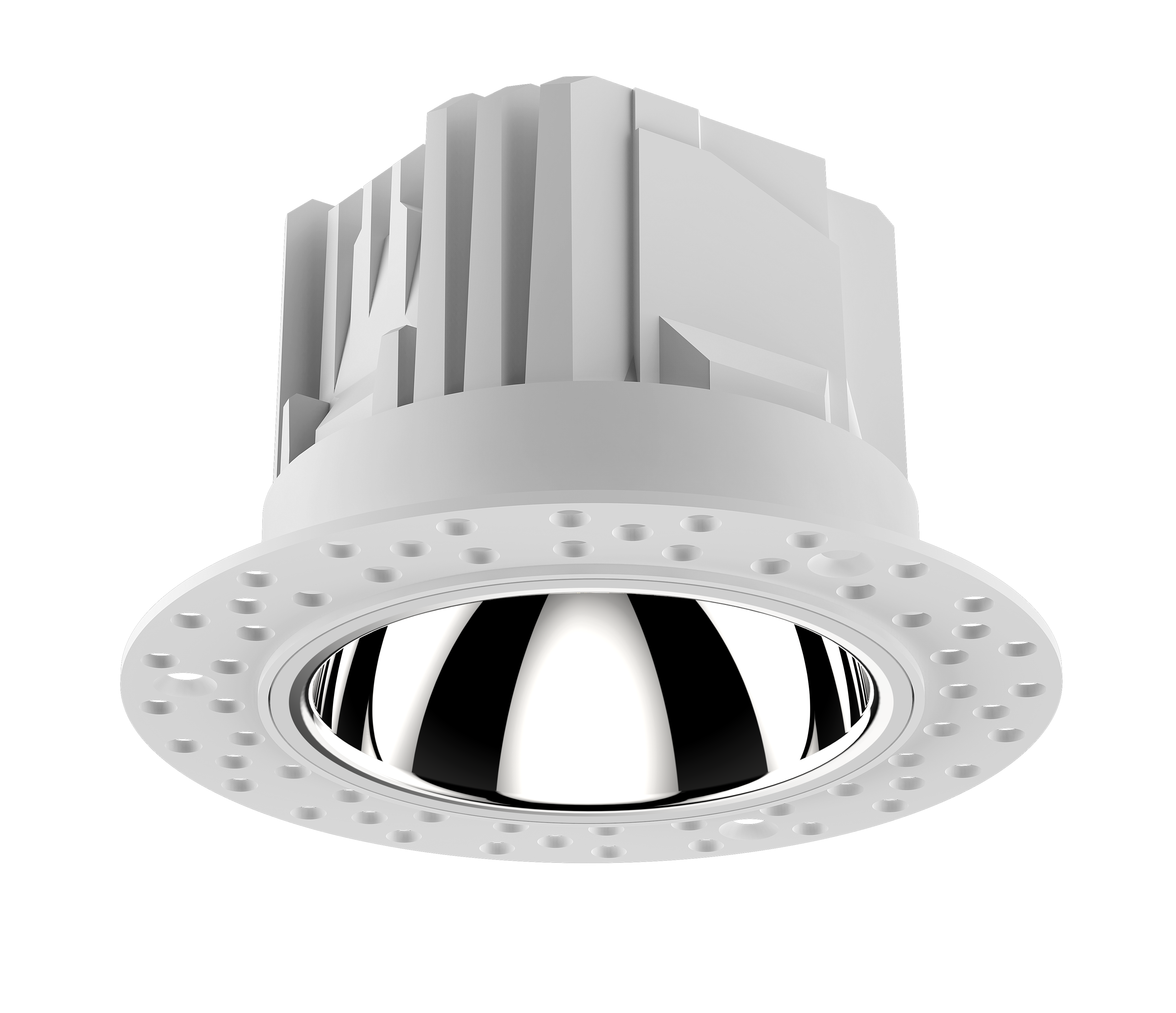 OEM Service 12w Pre-embedded Down Light Trimless Anti-glare Aluminum Led Recessed Downlight