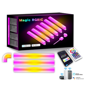 Multicolor Music Sync Home Decor LED Light Bar for Gaming Streaming dynamic light effects Glide RGB Smart Wall lamps