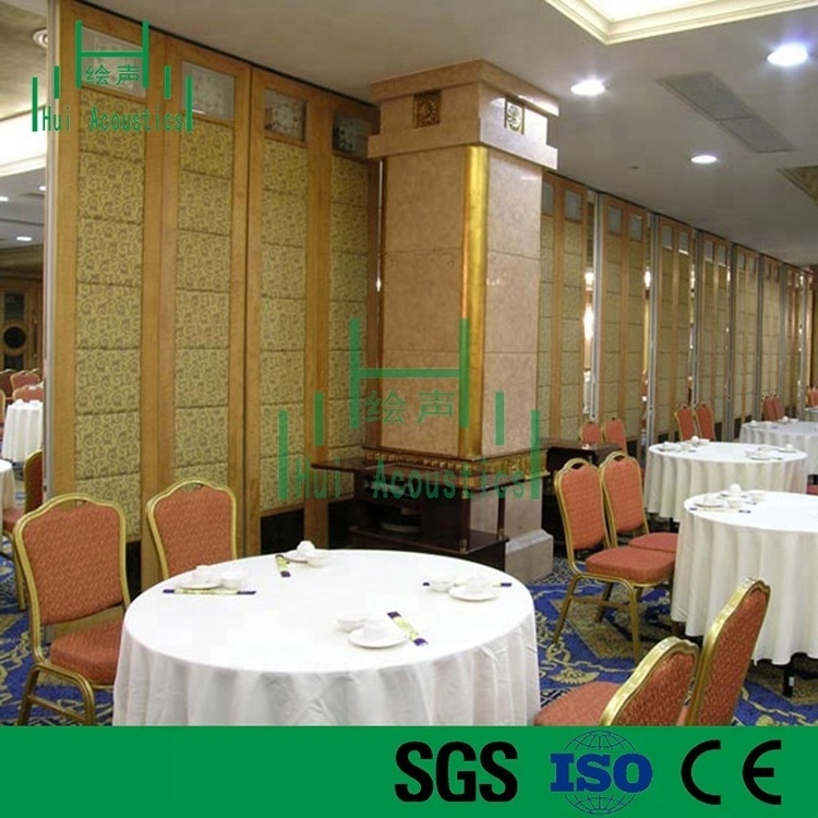 Wooden Acoustical Room Dividers School Partition Walls Acoustic Movable Wall Partition