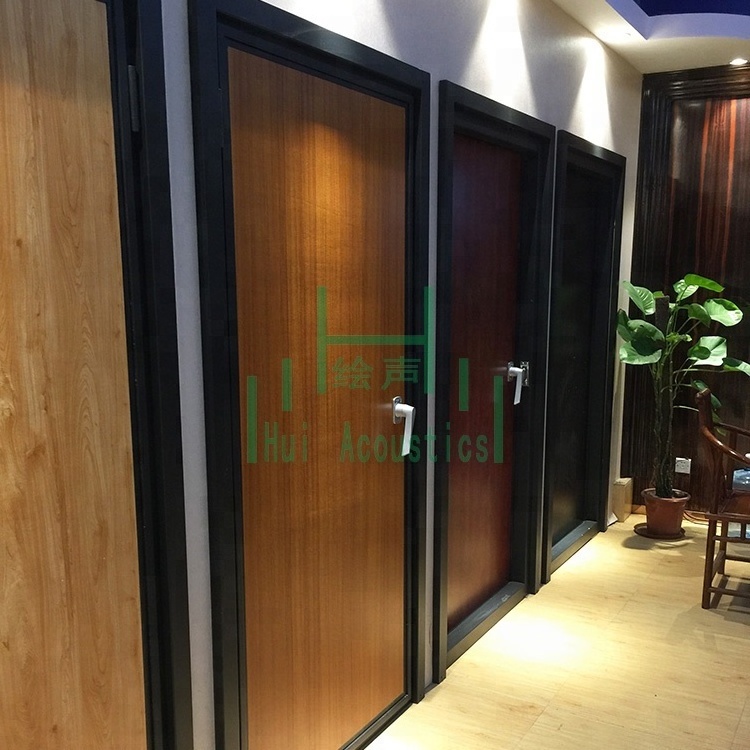 Wooden Acoustics Door Soundproofing Door Sound Proof Soundproof Steel Door