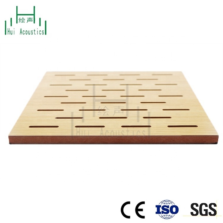 Acoustic Panel Slot Slotted MDF Board Sound Absorber for Office