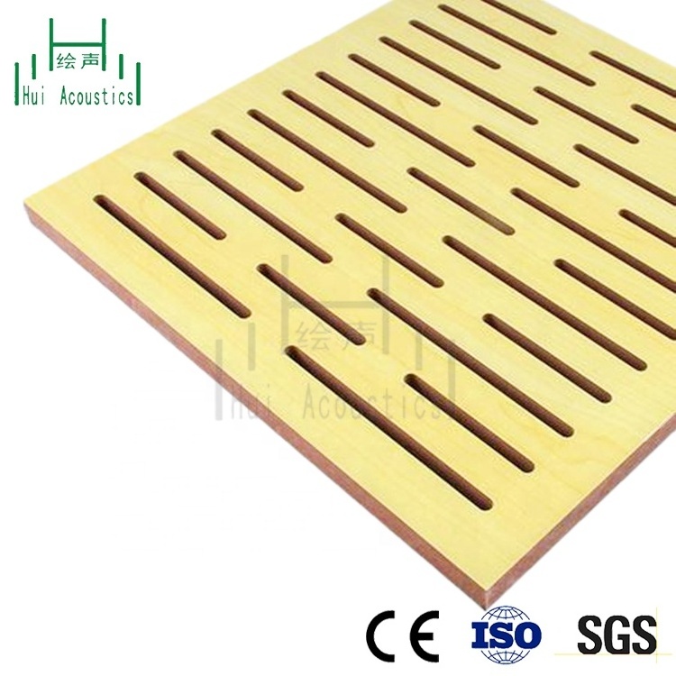 Acoustic Panel Slot Slotted MDF Board Sound Absorber for Office