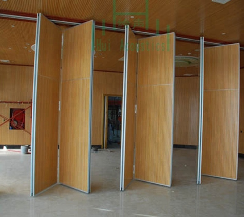 Wooden Acoustical Room Dividers School Partition Walls Acoustic Movable Wall Partition