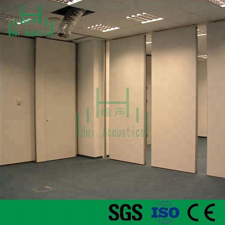 Sliding Wall Panels Soundproof Folding Partition Door MDF Sound Proof Partition Wall for Restaurant