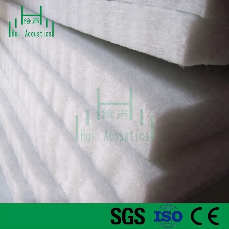 Acoustic Cotton Batt Insulation Manufacturers Polyester Fiber for Insulation