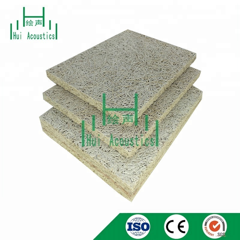 Wood Wool Acoustic Board Wood Ceiling Panel Board Ceiling Acoustic Panels