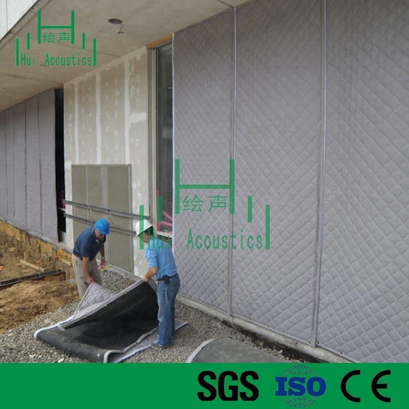 Sound Absorbing Blankets Temporary Construction Noise Barriers Outdoor Soundproof Fence