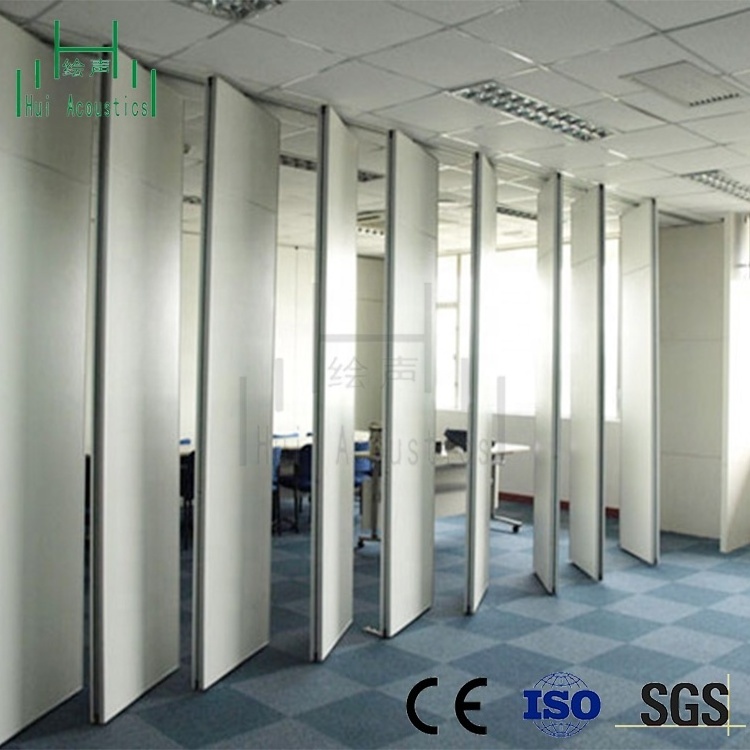 Mobile Acoustic Partition Hanging Screen Room Divider Sound Proof Movable Wall