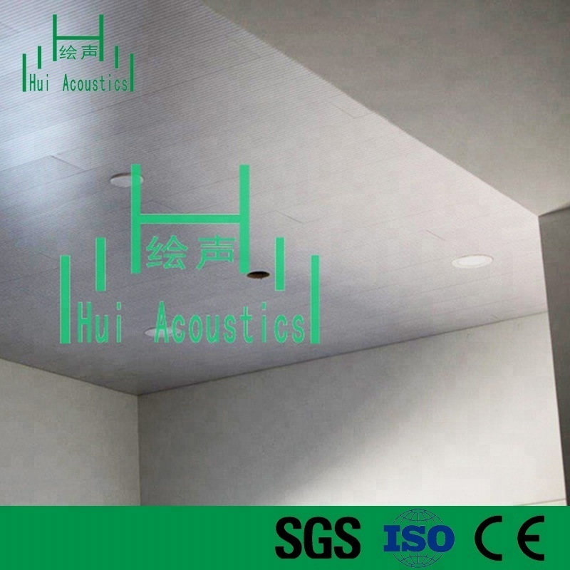 MDF Noise Absorber Acoustic Ceiling Tile Wall Decorative MDF Panels MDF Pauched Sound Absorption Boards