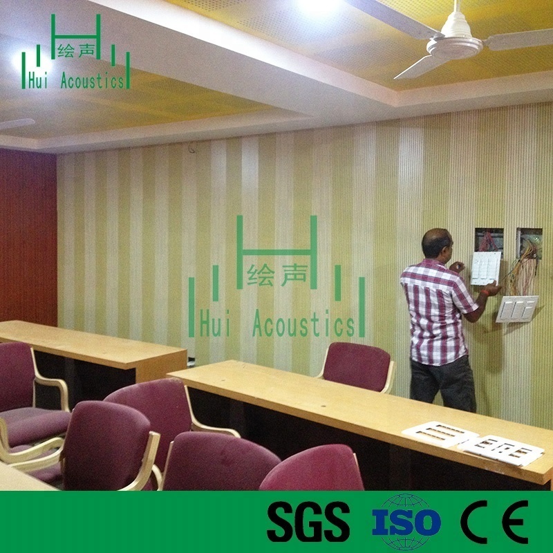 MDF Noise Absorber Acoustic Ceiling Tile Wall Decorative MDF Panels MDF Pauched Sound Absorption Boards