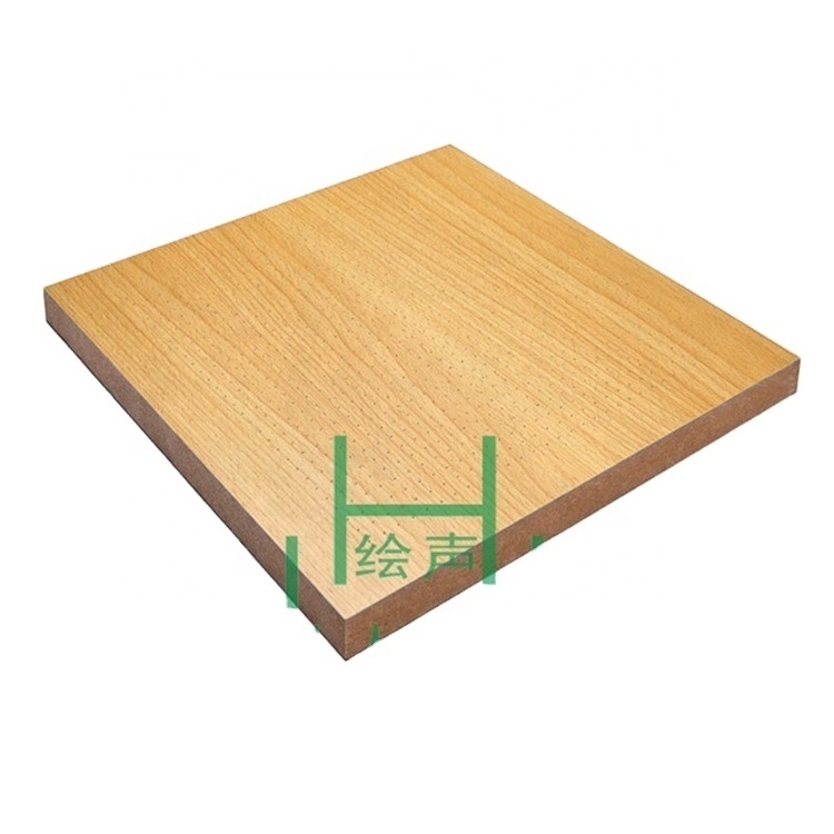 Sound Panel Acoustic MDF Wood Interior Wall Panels Micro Perforated Acoustic Panel