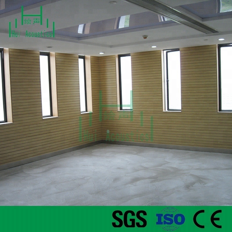 MDF Noise Absorber Acoustic Ceiling Tile Wall Decorative MDF Panels MDF Pauched Sound Absorption Boards