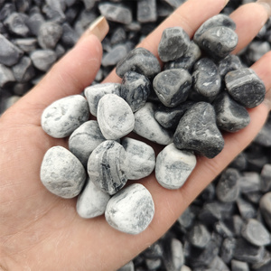 dark grey and black crushed stone crushing line price quartz gravel unpolished black gravel stone