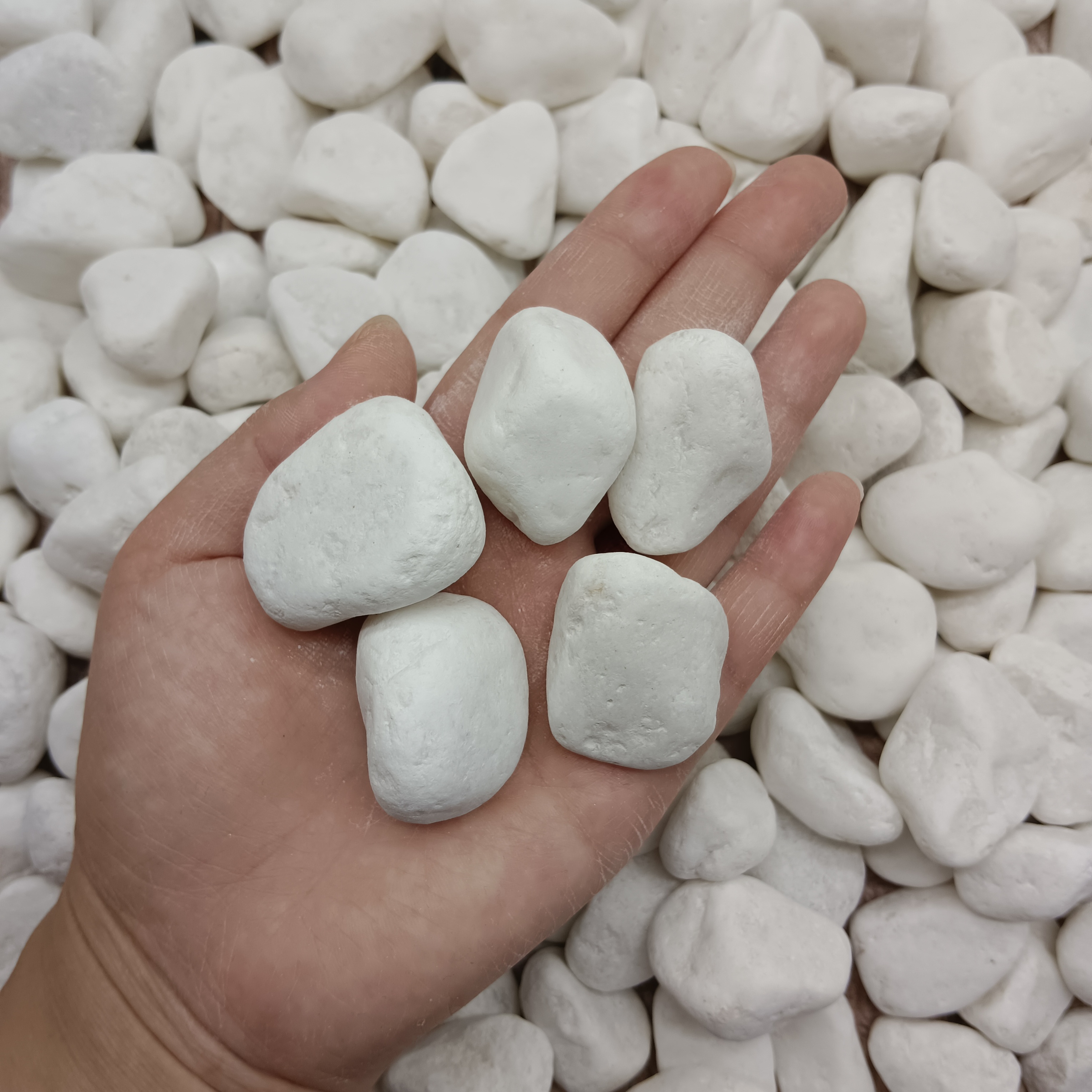 White river rock landscaping tumbled cheap cobblestones for sale cobble stone driveway cobbles & pebbles