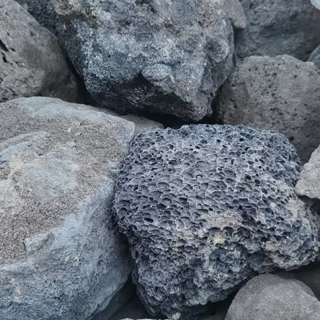 Wholesale Red Large Basalt large volcanic rock for sale lava pumice stone lava stone loose stones