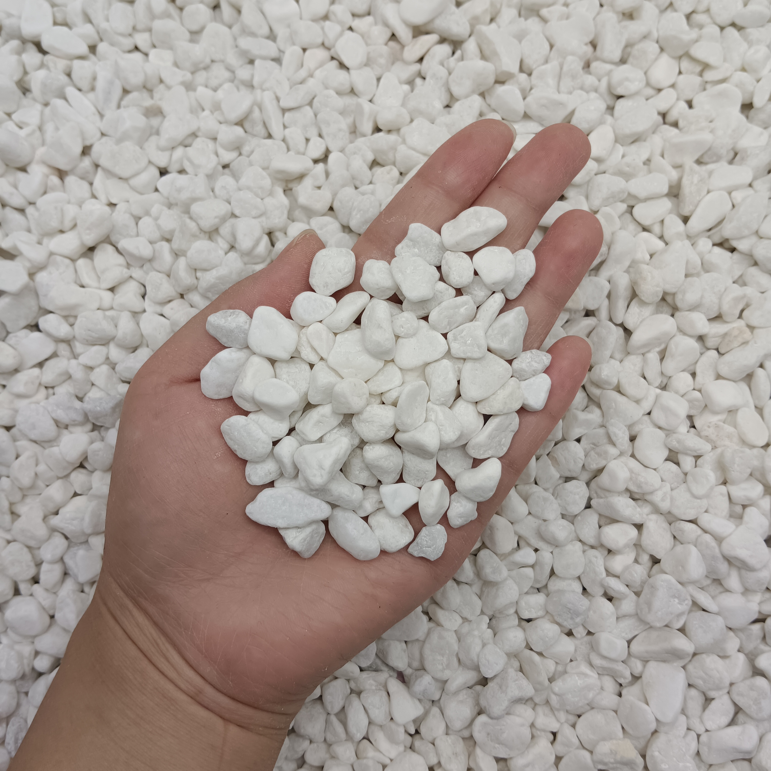 High Quality Outdoor Garden Landscaping Rock cobblestone m2 price cobble stone white pebbles