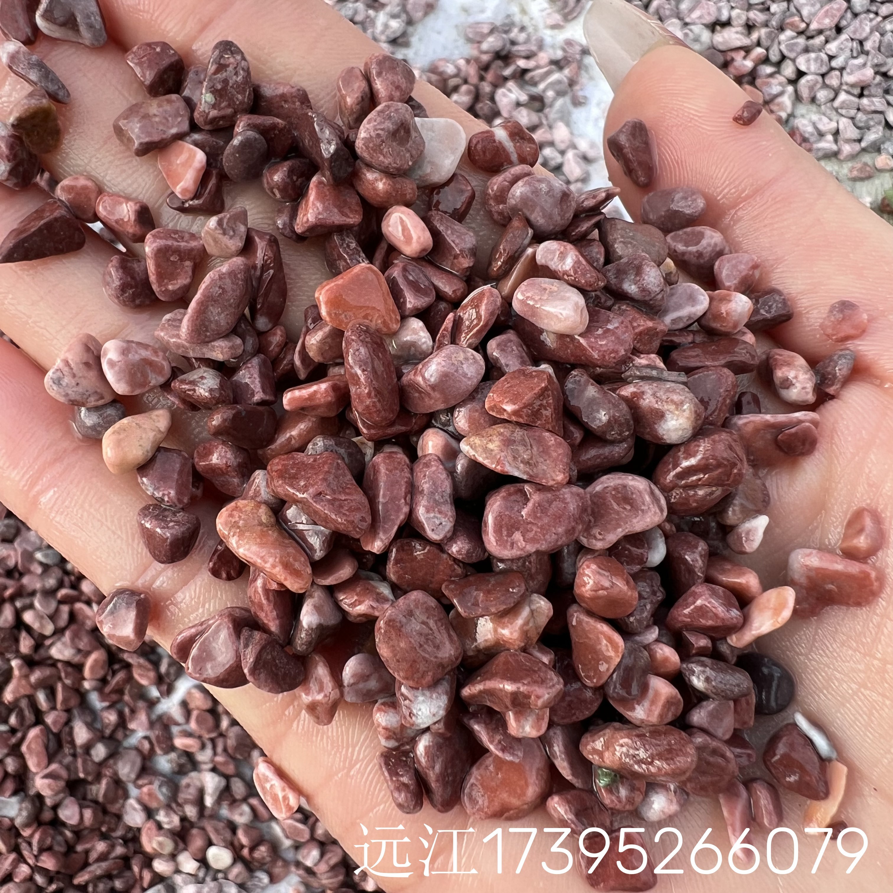 Bulk Different size Construction Marble decorative pebbles stones natural aquarium gravel grud