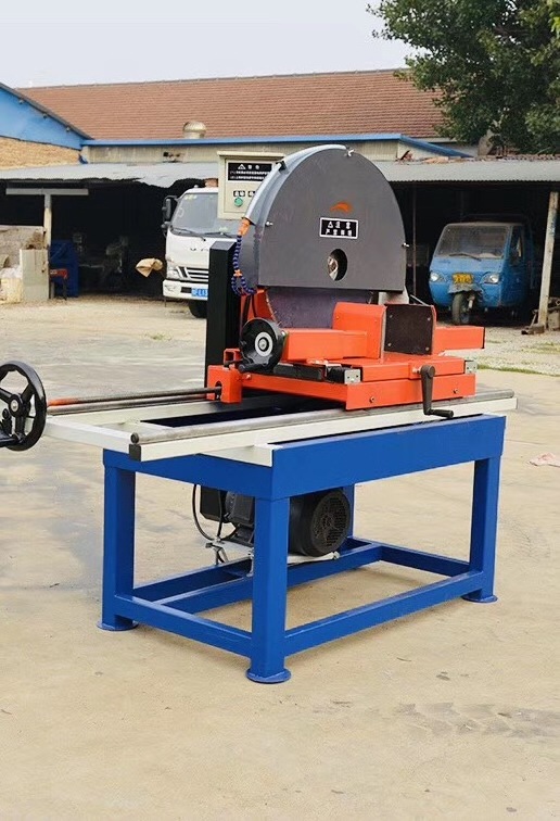 granite curb stone block pebble cutting machine