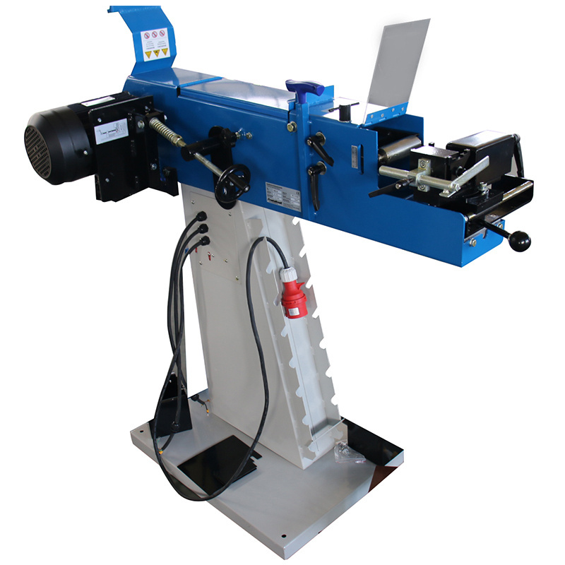 Abrasive belt machine tube Notching Machine