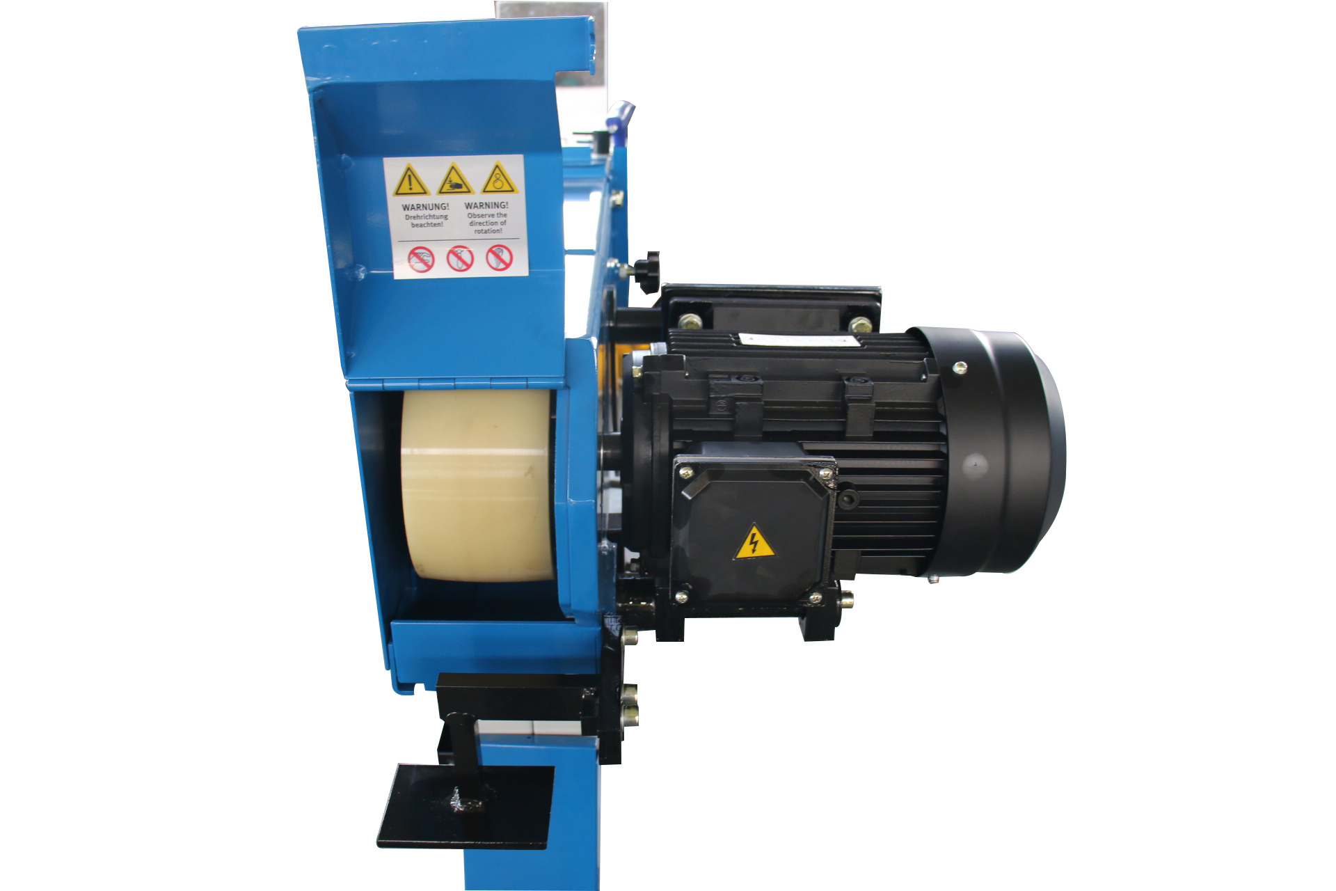 Abrasive belt machine tube Notching Machine