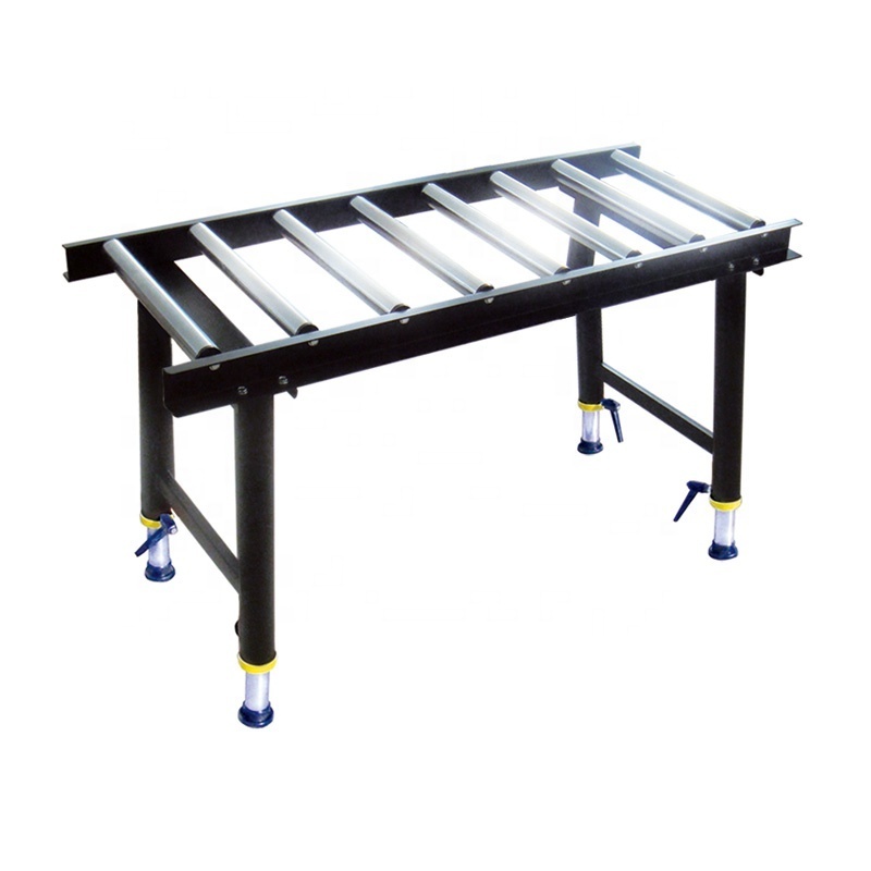 heavy duty folding table stand universal feeder roller conveyor table Roller Stand for Saws