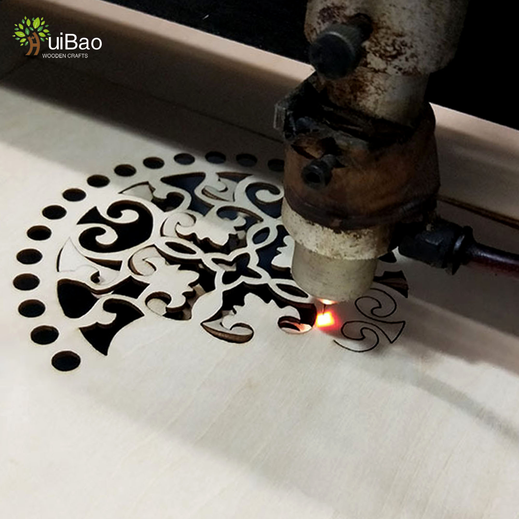 Factory Wholesale Wood Laser Cutting Service Wood Laser Cut Wood Art for Customized Design