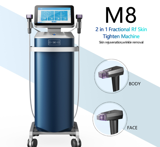 2024 New Crystallite Depth 8 Gold Micro Needle RF Machine Morpheus 8 Fractional RF Machine for sales