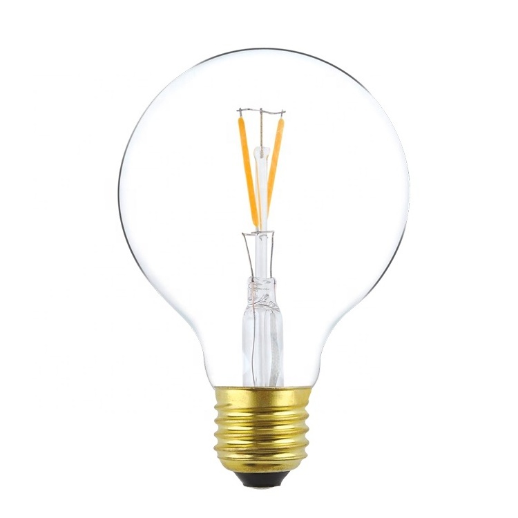 led filament bulb G25/ G80/G95/G125  dimmable led bulb E26/E27 4W/6W/8W  xtw supplier